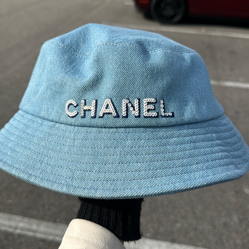 Authentic Chanel bucket hat